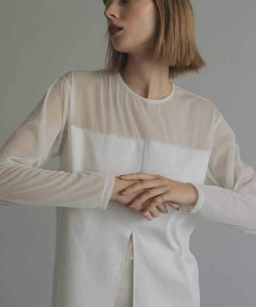 MANOF（マノフ）の「DOCKING CUT TOPS（Tシャツ/カットソー