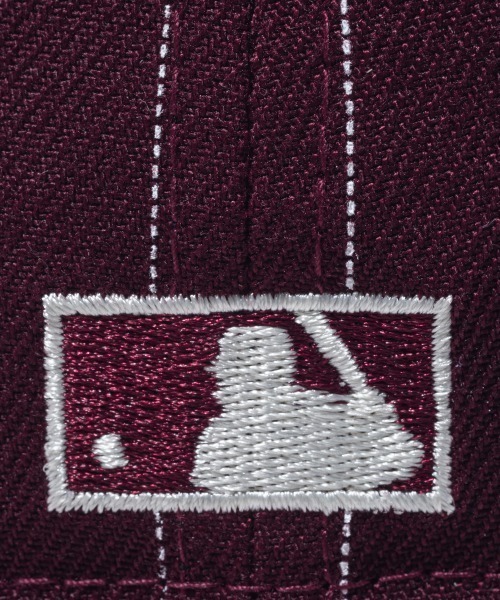 NEW ERA(ニューエラ)の「NEW ERA OAKLAND ATHLETICS PINSTRIPE COOPERSTOWN LP59FIFTY(ニューエラ オークランド・アスレチックス ピンストライプ クーパーズタウン LP5950)(キャップ・メンズ・マルーン・XS(7 1/4)/S(7 3/8)/M(7 1/2)/L(7 5/8))」の6枚目の写真