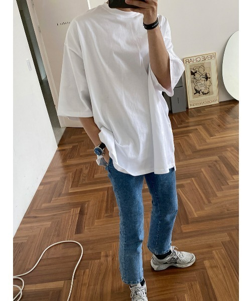 ASCLO（エジュクロ）の「ASCLO Acon ASCLOfit Painting Short Sleeve T Shirt（Tシャツ/カットソー・メンズ・ブラック/アイボリー/レッド・FREE）」の20枚目の写真