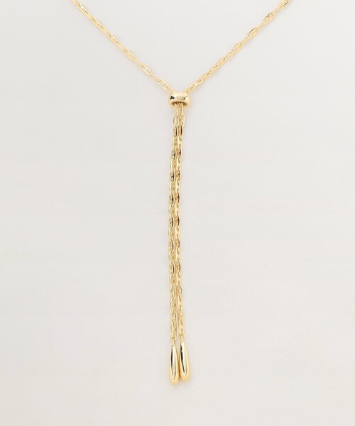 BEAUTY&YOUTH UNITED ARROWS(ビューティーアンドユースユナイテッドアローズ)の「チェーン ロング スライダー タイ ネックレス(ネックレス・レディース・ゴールド/シルバー・FREE)」の6枚目の写真