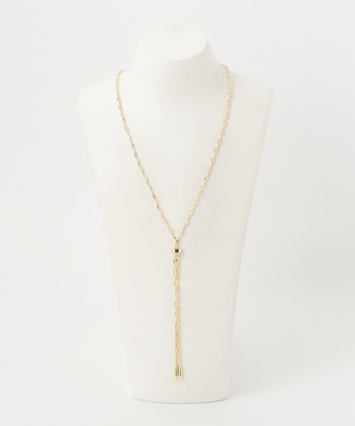 BEAUTY&YOUTH UNITED ARROWS(ビューティーアンドユースユナイテッドアローズ)の「チェーン ロング スライダー タイ ネックレス(ネックレス・レディース・ゴールド/シルバー・FREE)」の12枚目の写真