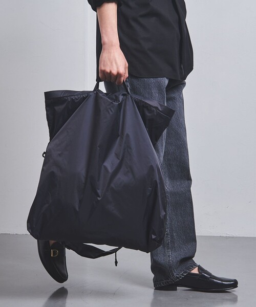 WEEKEND(ER)（ウィークエンダー）の「【別注】＜WEEKEND(ER)＞ パッカブル ショルダーバッグ（ショルダーバッグ・メンズ・ブラック・FREE）」の2枚目の写真