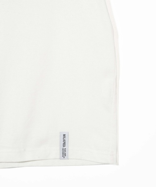 MILKFED.(ミルクフェド)の「ICING LOGO BASIC L/S TEE(Tシャツ/カットソー・レディース・ライトピンク/オフホワイト/アッシュ・M/L)」の11枚目の写真