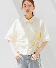 LAKOLE | ドロストクロップドシャツ / 126887(シャツ/ブラウス)