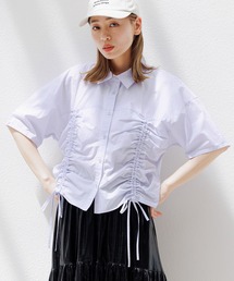 LAKOLE | ドロストクロップドシャツ / 126887(シャツ/ブラウス)