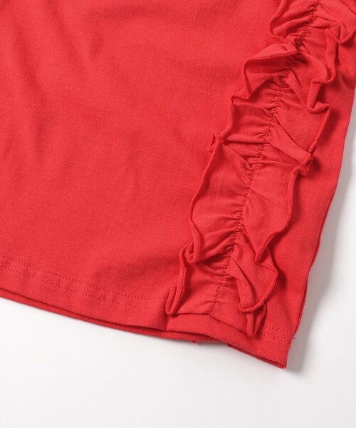 BREEZE（ブリーズ）の「【WEB限定】カレッジロゴフリルTシャツ（Tシャツ/カットソー・キッズ・ピンク/レッド/チャコール/ブルー/グレー・80/90/100/110/120/130/140）」の11枚目の写真