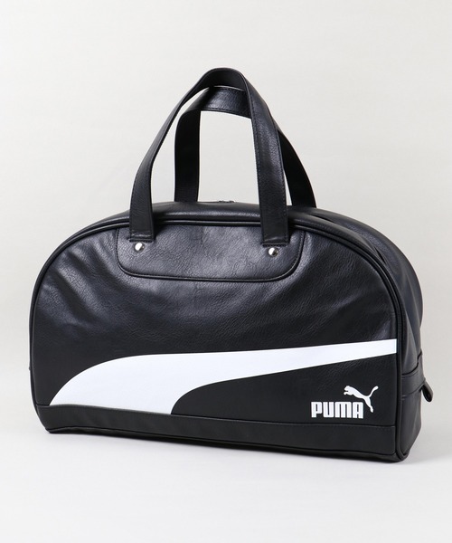 PUMA（プーマ）の「【PUMA / プーマ】ロゴボストンバッグ/スクバ（ボストンバッグ・メンズ・ブラック/ホワイト/ブラウン/ブラック系その他・ONESIZE）」の3枚目の写真