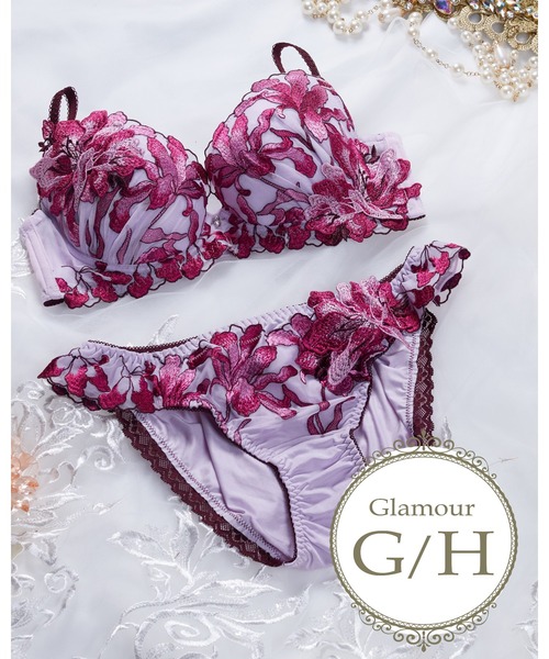 GカップHカップ【しっかり美胸ブラ】すっきりブラが脇高仕様に