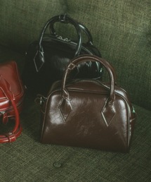 ECREL | クラシカルミニボストンバッグ / ショルダーバッグ / 500mlペットボトル収納可能(ボストンバッグ)