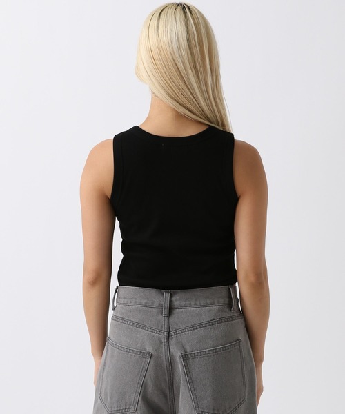 FOREVER 21（フォーエバー トゥエンティーワン）の「【2024SS】ノースリーブボディスーツ（タンクトップ・レディース・ブラック/オフホワイト・MEDIUM/SMALL）」の15枚目の写真