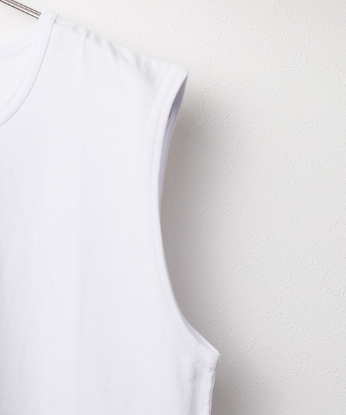 ARCHIVER(アーカイバ)の「【69】プリント ノースリーブシャツ(Tシャツ/カットソー・レディース・ブラック/ホワイト・MEDIUM/LARGE/X-LARGE)」の7枚目の写真