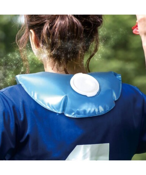 ARCADE（アーケード）の「瞬間 超冷却 ネックアイスバッグ（アウトドアグッズ・メンズ・グリーン系/ブルー系・FREE）」の2枚目の写真