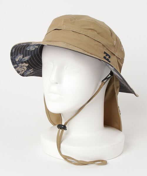 BILLABONG(ビラボン)の「ビラボン BILLABONG SUBMERSIBLE HAT マリン 帽子(ハット・メンズ・ブラック/チャコールグレー/ブラウン・ONE SIZE)」の3枚目の写真