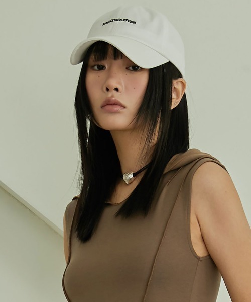 A'GEM/9 × .kom 『ACOVER/オコボ』 lettering logo ball cap
