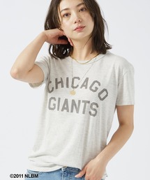 【SCREEN STARS/スクリーンスターズ】ロゴTシャツ / ベースボールチームロゴ / 半袖 / コンパクト / レディース / Negro Leagues Baseball