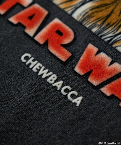 FREAK'S STORE(フリークスストア)の「FREAK’S STORE/フリークスストア STARWARS/スターウォーズ チューバッカ フロッキー加工 ショートスリーブ クルーネックTシャツ/リラックスフィット(Tシャツ/カットソー・メンズ・ベージュ/ブラック/ブラウン・LARGE/MEDIUM)」の8枚目の写真