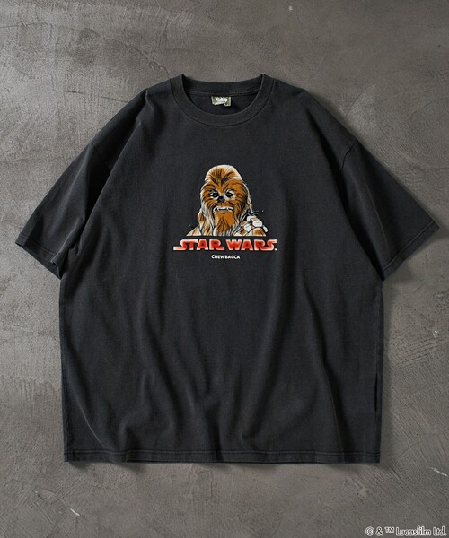 FREAK'S STORE(フリークスストア)の「FREAK’S STORE/フリークスストア STARWARS/スターウォーズ チューバッカ フロッキー加工 ショートスリーブ クルーネックTシャツ/リラックスフィット(Tシャツ/カットソー・メンズ・ベージュ/ブラック/ブラウン・LARGE/MEDIUM)」の19枚目の写真