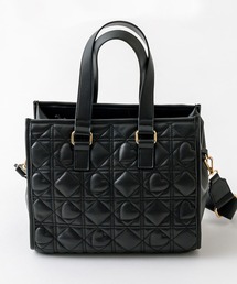 OLIVE des OLIVE | Aimerianejハートキルトミニキャリーオントート(ショルダーバッグ)