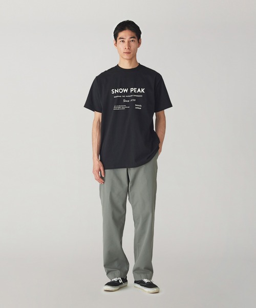 Snow Peak（スノーピーク）の「TAKIBI Chino Pants（チノパンツ・メンズ・ベージュ/ブラック/グレー・M/L）」の5枚目の写真