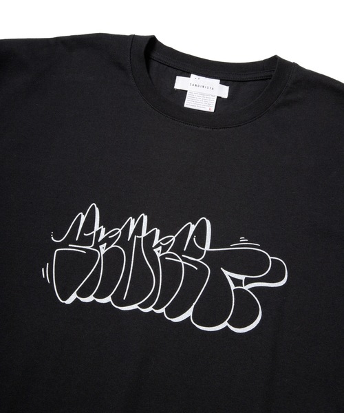 Sandinista（サンディニスタ）の「Vintage 02 Graphic L-S Tee / アーカイブ長袖Tシャツ（Tシャツ/カットソー・メンズ・ブラック/ホワイト・SMALL/MEDIUM/LARGE/X-LARGE）」の8枚目の写真