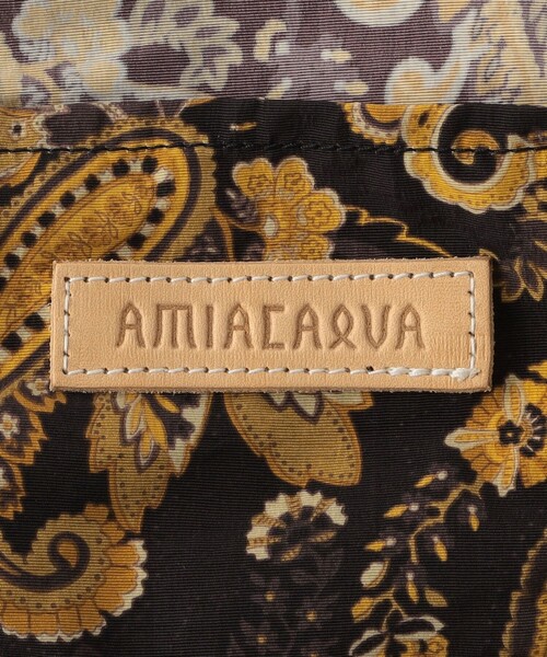Steven Alan（スティーブンアラン）の「＜AMIACALVA＞PAISLEY BAG SMALL/ショルダーバッグ（ショルダーバッグ・レディース・ダークブラウン・FREE）」の2枚目の写真