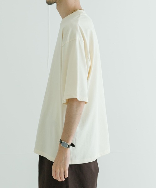 URBAN RESEARCH（アーバンリサーチ）の「『抗菌/防臭/消臭』『UR TECH』 DEODRANT T-SHIRTS（Tシャツ/カットソー・メンズ・ブラウン系その他/アイボリー/ホワイト/ミント・MEDIUM/LARGE）」の20枚目の写真