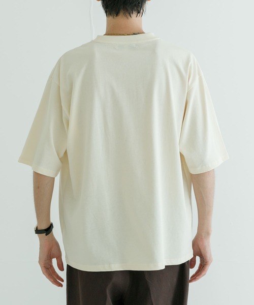 URBAN RESEARCH（アーバンリサーチ）の「『抗菌/防臭/消臭』『UR TECH』 DEODRANT T-SHIRTS（Tシャツ/カットソー・メンズ・ブラウン系その他/アイボリー/ホワイト/ミント・MEDIUM/LARGE）」の19枚目の写真