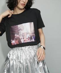 【ZOZO限定・多サイズ】旅するフォトT(BLACK)≪Made by ZOZO≫