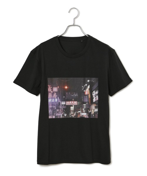 tシャツ 「ZOZO限定・多サイズ」旅するフォトT(BLACK)「Made by ZOZO」 レディース ZOZO限定・多サイズ】旅するフォトT(BLACK)≪Made by ZOZO≫（T