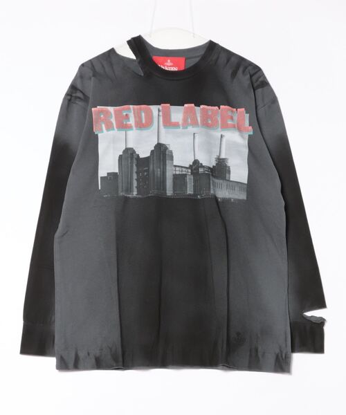 ヴィヴィアンウエストウッド 天竺 スプレーダイ ロングスリーブ カットソー Vivienne Westwood（ヴィヴィアンウエストウッド）の「ｻｽﾃｨﾅﾌﾞﾙ