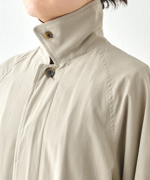 Whim Gazette(ウィムガゼット)の「ステンカラーロングコート(ステンカラーコート・レディース・ベージュ/モカ・FREE)」の21枚目の写真