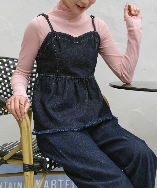 INTER FACTORY（インターファクトリー）の「ゆづき / デニムビスチェ