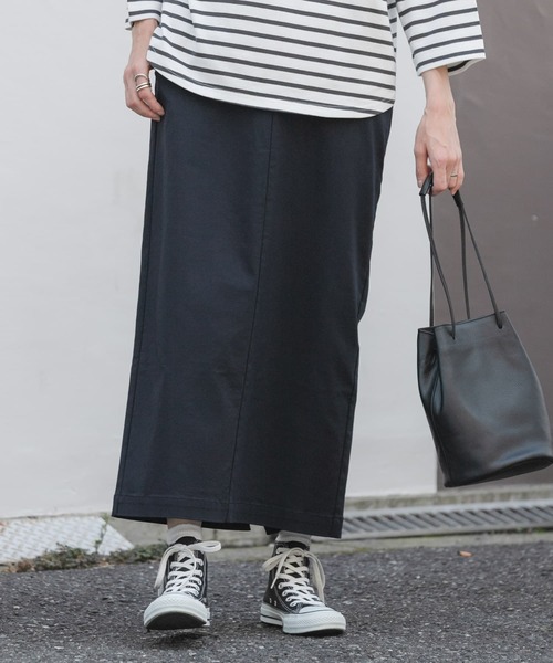 FORK&SPOON(フォークアンドスプーン)の「『セットアップ対応/イージーケア』FORK&SPOON ideal stretchストレートスカート(スカート・レディース・ネイビー/チェック・1/2)」の21枚目の写真