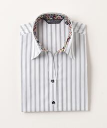 TOKYO SHIRTS | 形態安定ノーアイロン スキッパー 7分袖ビジネスワイシャツ(ビジネスシャツ)