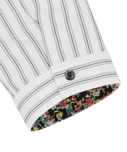 TOKYO SHIRTS（トウキョウシャツ）の「形態安定ノーアイロン スキッパー 7分袖ビジネスワイシャツ（ビジネスシャツ・レディース・ブラック・M/L/LL/XL/S）」の4枚目の写真