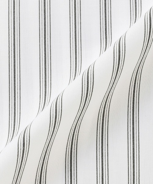 TOKYO SHIRTS（トウキョウシャツ）の「形態安定ノーアイロン スキッパー 7分袖ビジネスワイシャツ（ビジネスシャツ・レディース・ブラック・M/L/LL/XL/S）」の5枚目の写真