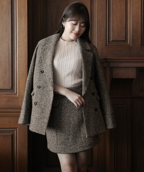 Her lip to（ハーリップトゥー）の「Hemingway Check Tweed