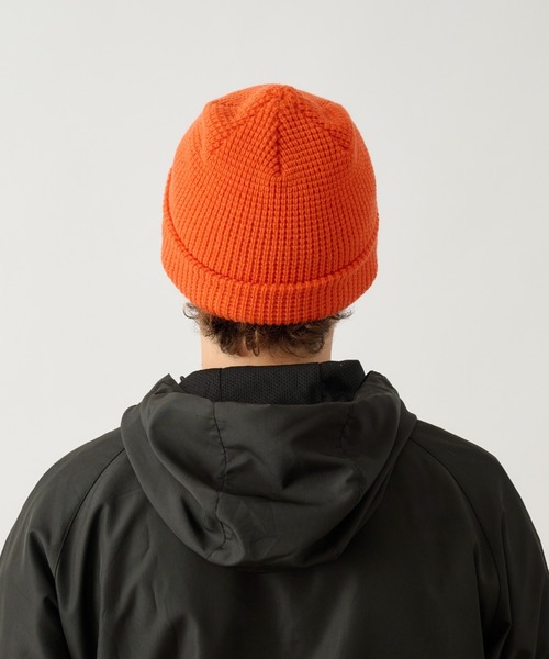 TOY　MACHINE（トイ　マシーン）の「TOY MACHINE/トイマシーン ビーニー TMC 2WAY ACRYLIC WAT 244045001（ニットキャップ/ビーニー・メンズ・オリーブ/グレー/オレンジ/ミント/ブラック・FREE）」の12枚目の写真