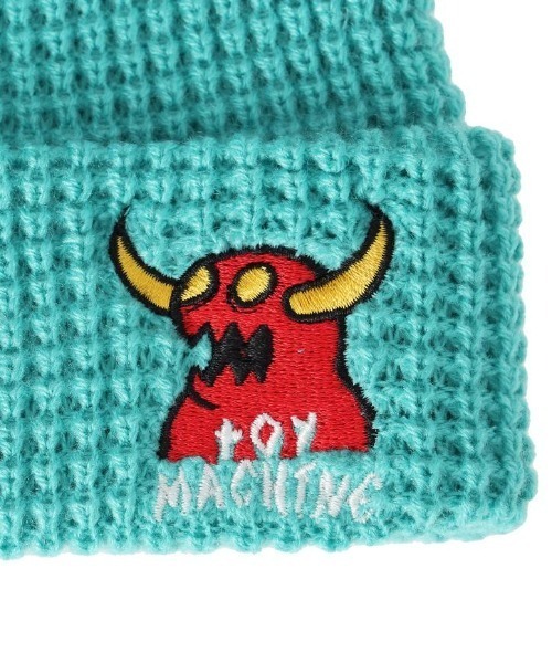 TOY　MACHINE（トイ　マシーン）の「TOY MACHINE/トイマシーン ビーニー TMC 2WAY ACRYLIC WAT 244045001（ニットキャップ/ビーニー・メンズ・オリーブ/グレー/オレンジ/ミント/ブラック・FREE）」の22枚目の写真