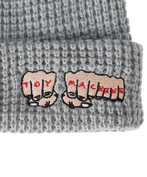 TOY　MACHINE（トイ　マシーン）の「TOY MACHINE/トイマシーン ビーニー TMC 2WAY ACRYLIC WAT 244045001（ニットキャップ/ビーニー・メンズ・オリーブ/グレー/オレンジ/ミント/ブラック・FREE）」の20枚目の写真