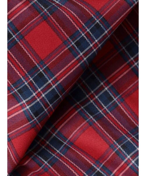 【セール】シャツカラーバルーンチェックミニワンピース（ワンピース）｜jouetie（ジュエティ）