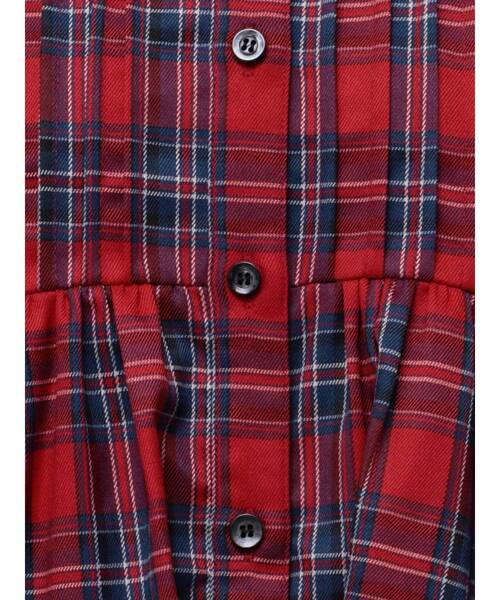 【セール】シャツカラーバルーンチェックミニワンピース（ワンピース）｜jouetie（ジュエティ）