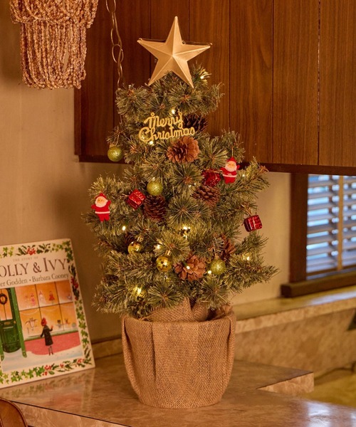 niko and...(ニコアンド)の「【2024Xmas】LED付きクリスマスツリー70cm(インテリア雑貨・メンズ・その他1・0)」の3枚目の写真