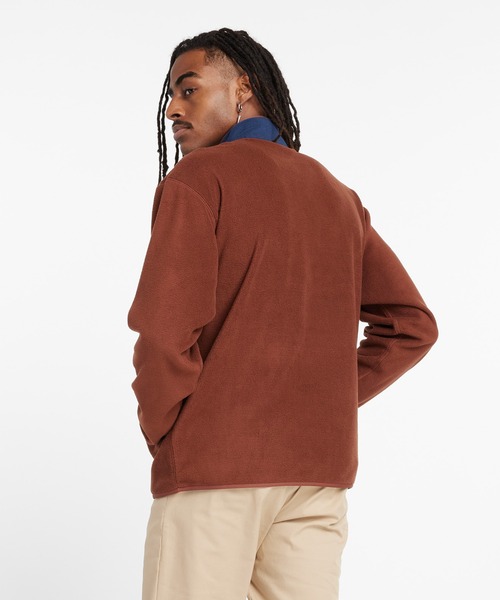 NEW BALANCE(ニューバランス)の「フリースクオータージップトップ(その他トップス・メンズ・ブラック/ネイビー/ブラウン・SMALL/MEDIUM/LARGE/X-LARGE/XX-LARGE)」の10枚目の写真