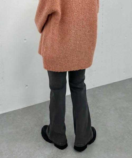 archives（アルシーヴ）の「タイトフレアデニム（デニムパンツ・レディース・グレー/ブルー・SMALL/MEDIUM）」の7枚目の写真