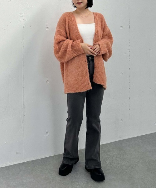 archives（アルシーヴ）の「タイトフレアデニム（デニムパンツ・レディース・グレー/ブルー・SMALL/MEDIUM）」の8枚目の写真