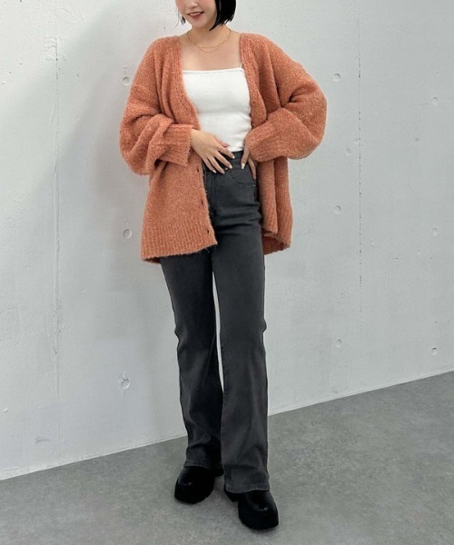 archives（アルシーヴ）の「タイトフレアデニム（デニムパンツ・レディース・グレー/ブルー・SMALL/MEDIUM）」の10枚目の写真