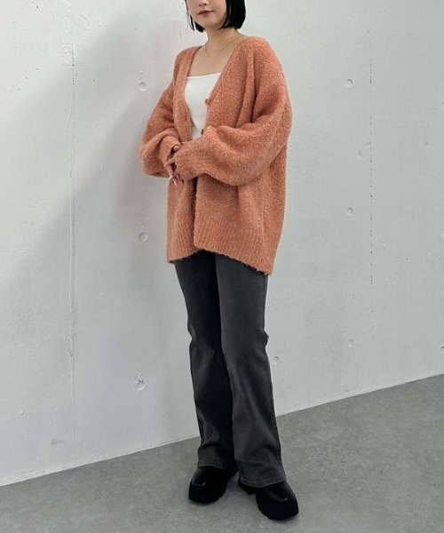 archives（アルシーヴ）の「タイトフレアデニム（デニムパンツ・レディース・グレー/ブルー・SMALL/MEDIUM）」の11枚目の写真