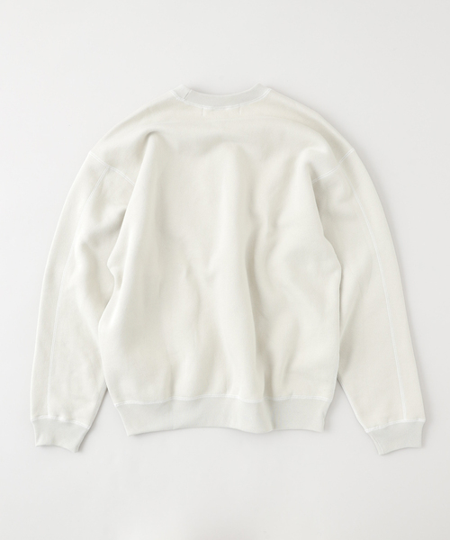bal(バル)の「【BAL × RUSSELL ATHLETIC】HEAVY COTTON CREW(スウェット・メンズ・アイボリー/チャコールグレー・3/2)」の7枚目の写真