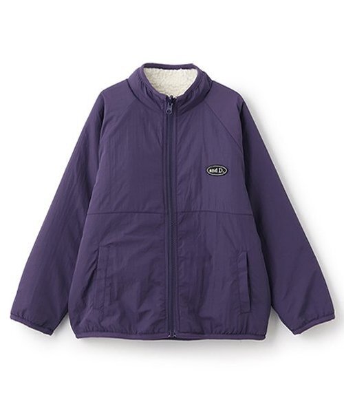 セール】ボアリバーシブルジャケット（ブルゾン）｜and D. petit main